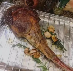 Click to view full screen Australian tomahawk steak, approximately 1.2 kg. photo review