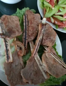 Click to view full screen Inner Mongolian Baby Lamb Tomahawks 3KG photo review